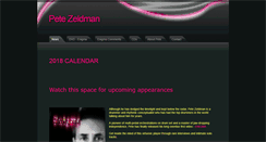 Desktop Screenshot of pete-zeldman.com